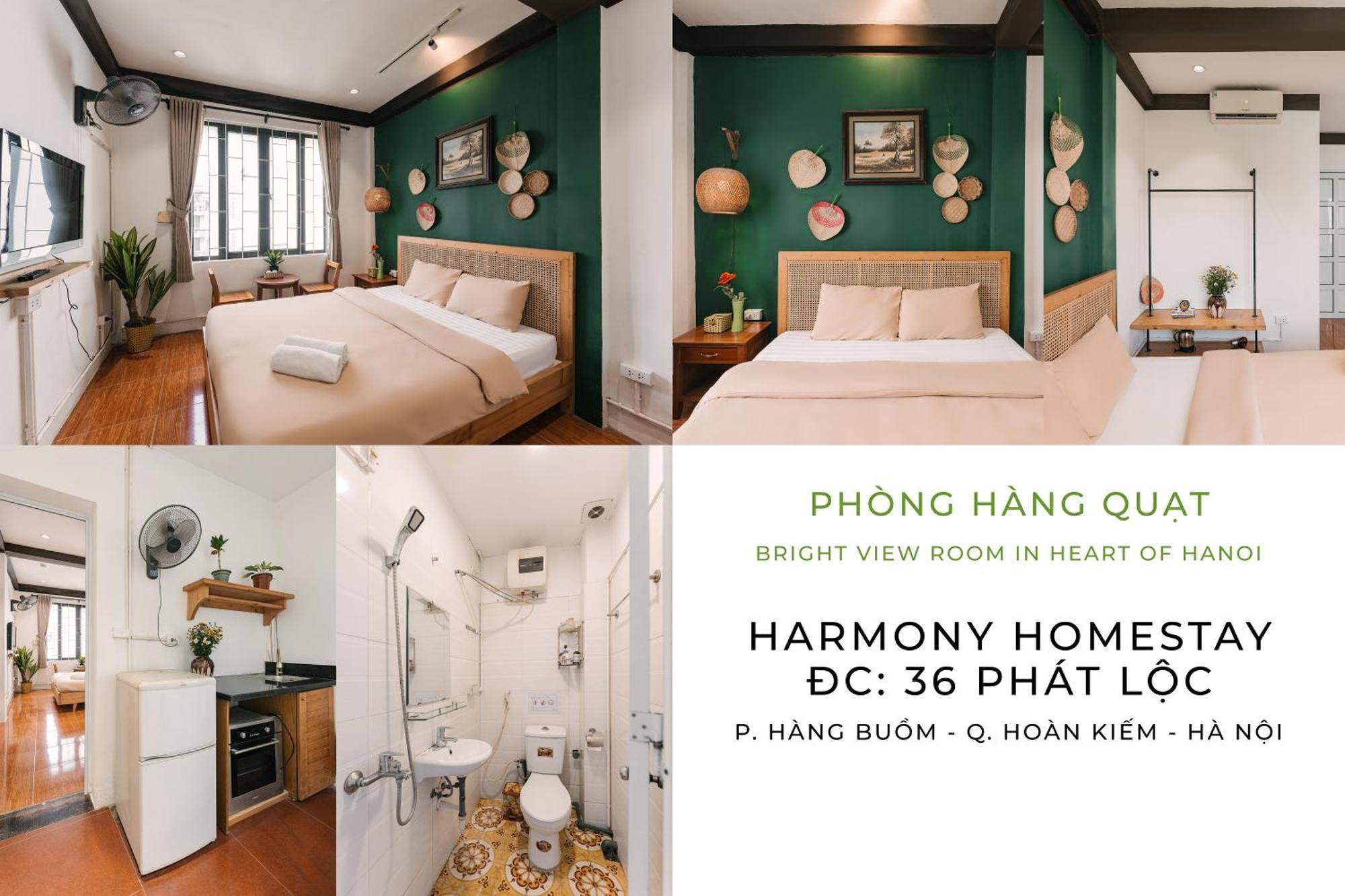 Harmony Homestay - Hanoi Homestay In Old Quarter Zewnętrze zdjęcie