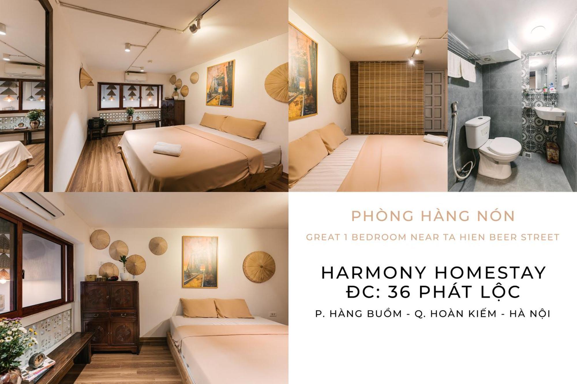 Harmony Homestay - Hanoi Homestay In Old Quarter Zewnętrze zdjęcie