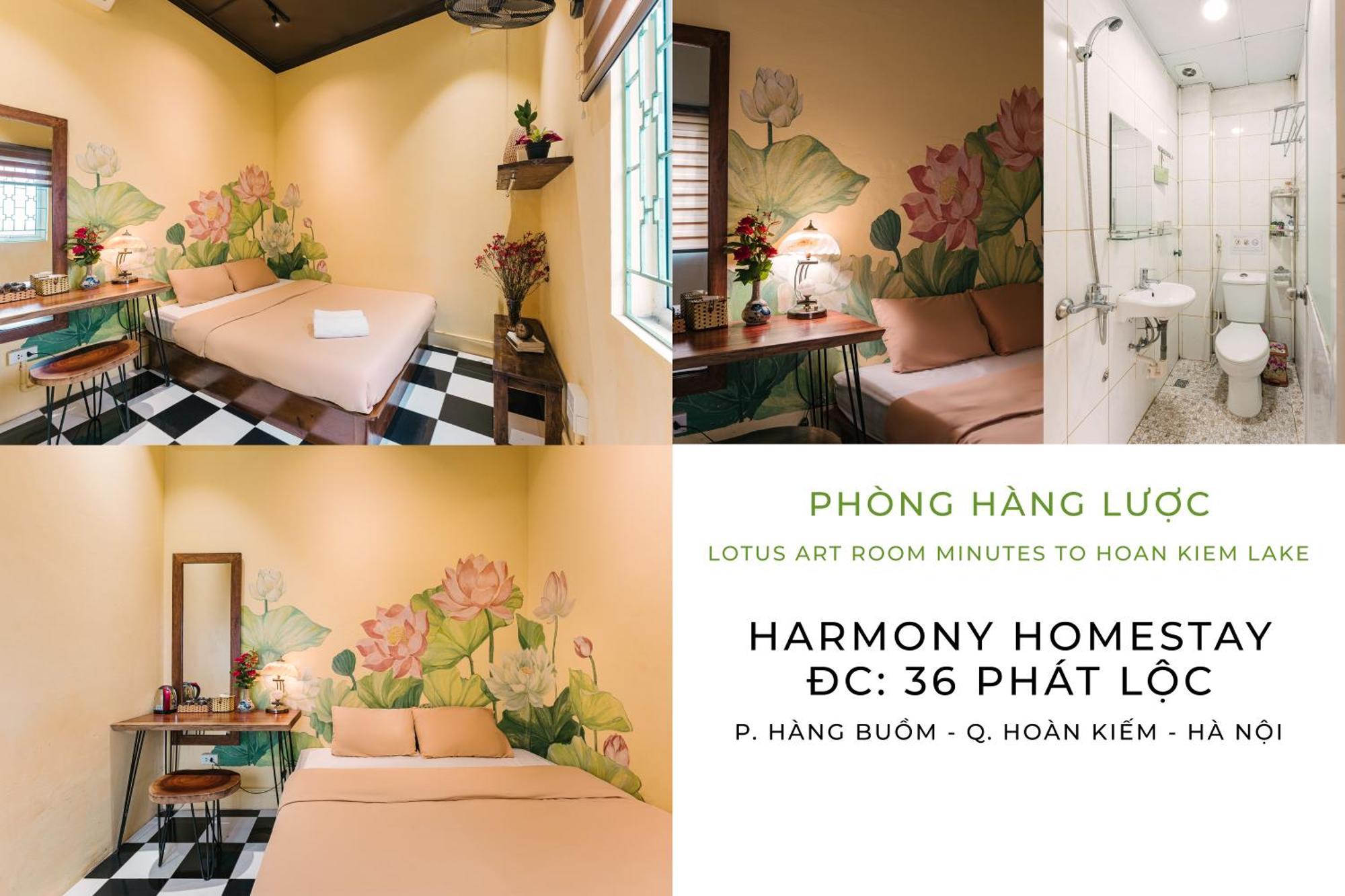 Harmony Homestay - Hanoi Homestay In Old Quarter Zewnętrze zdjęcie